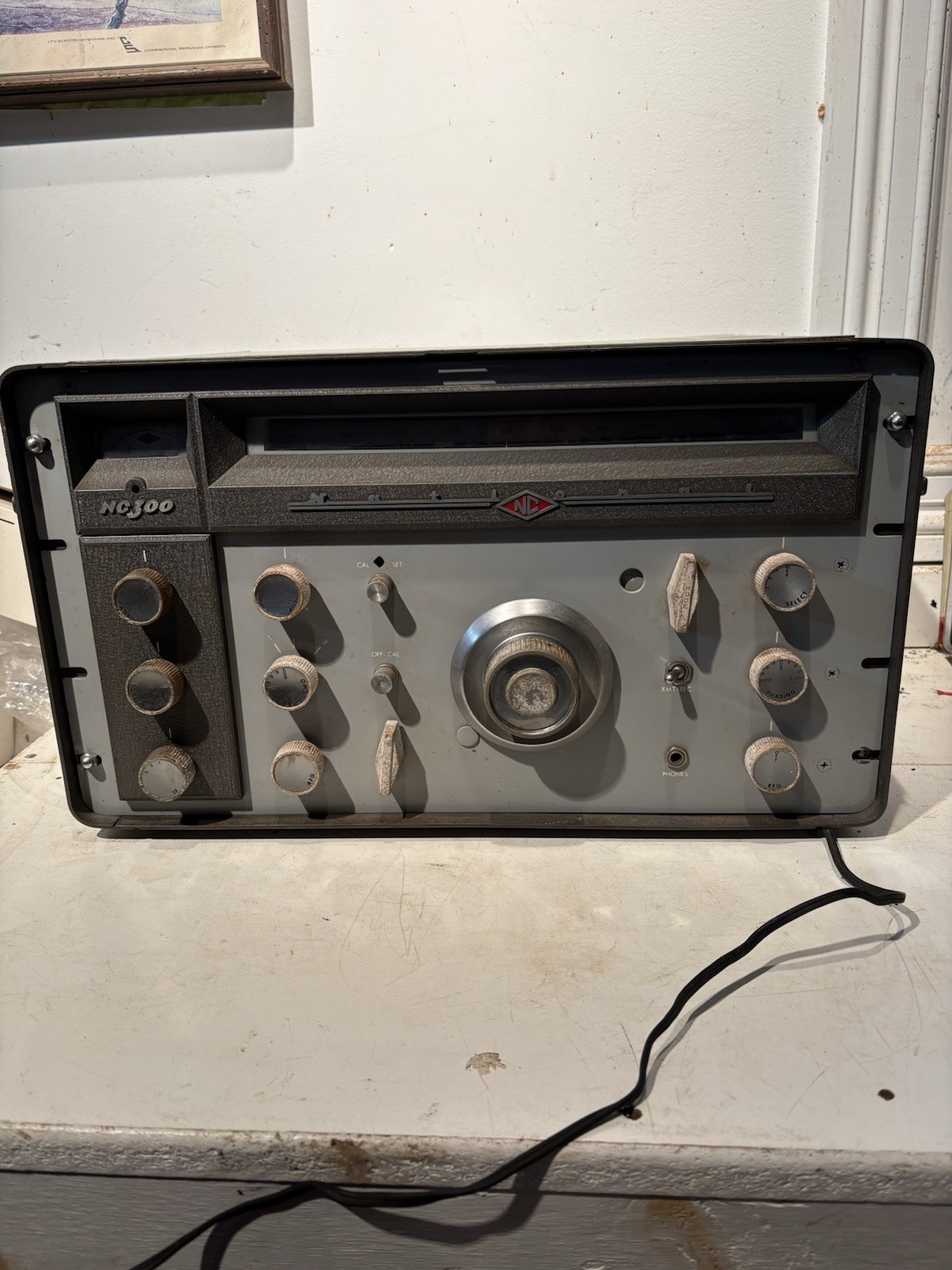 National NC300 10-Band AM/SSB/CW Ham Amateur Radio Receiver UNTESTED