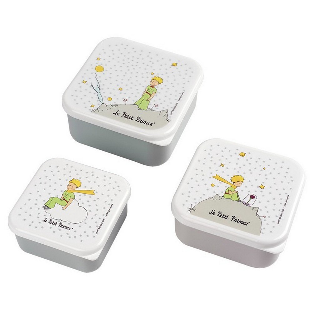 Set of 3 Lunch Box Petit Jour Lunch Boxes (The Little Prince)