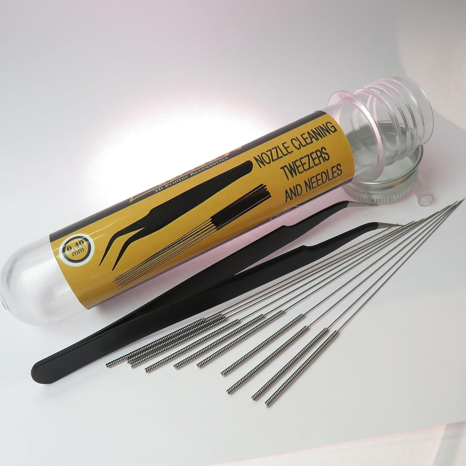 Lightweight 3D Printer Nozzle Cleaning Kit - 11 Precision Tools for Optimal Care