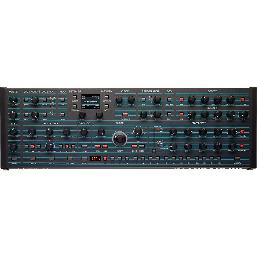 Oberheim TEO5 Desktop Module 5Voice Polyphonic Analog Synthesizer