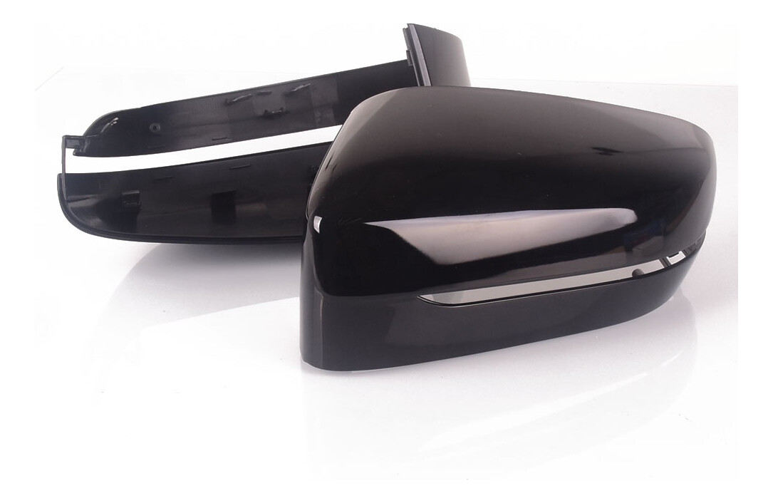 Carbon fiber left driver side mirror cover