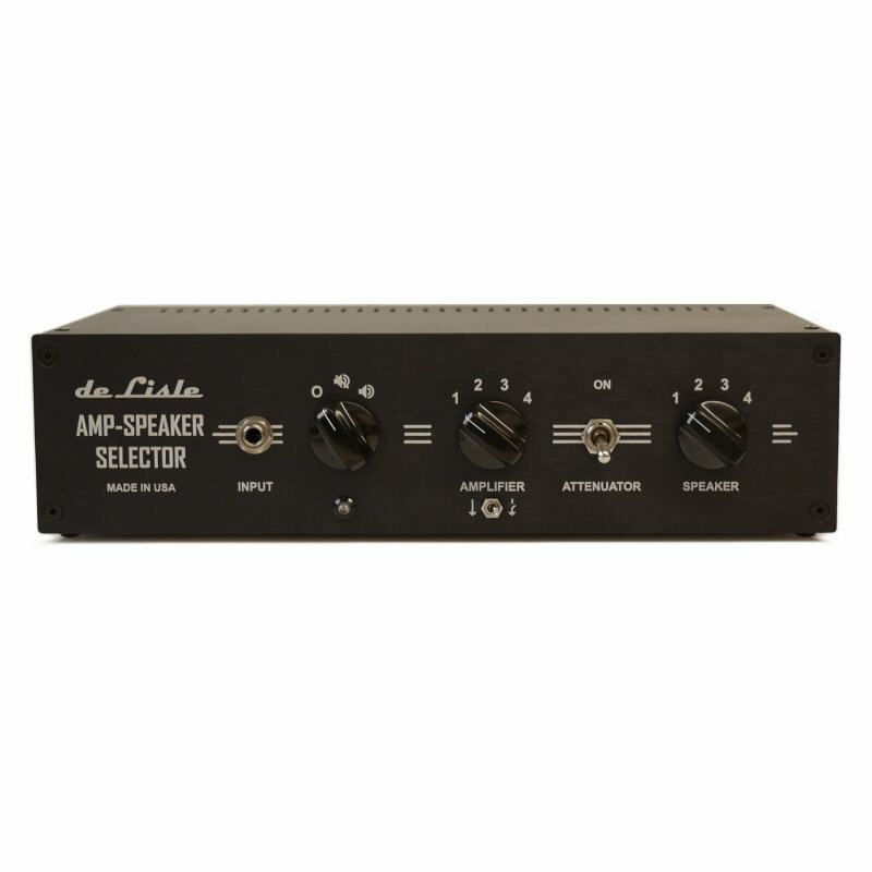 de Lisle Deluxe 4x4 Multiple Amplifier Speaker Cabinet Selector Switch Router