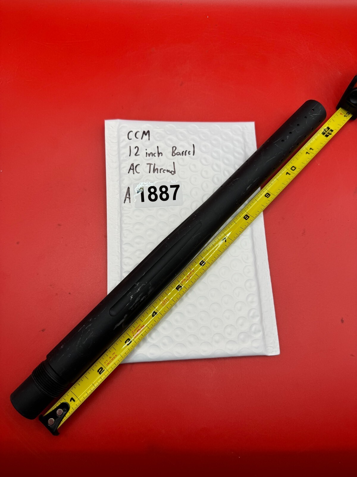 CCM 12 Inch Paintball Barrel AC Thread