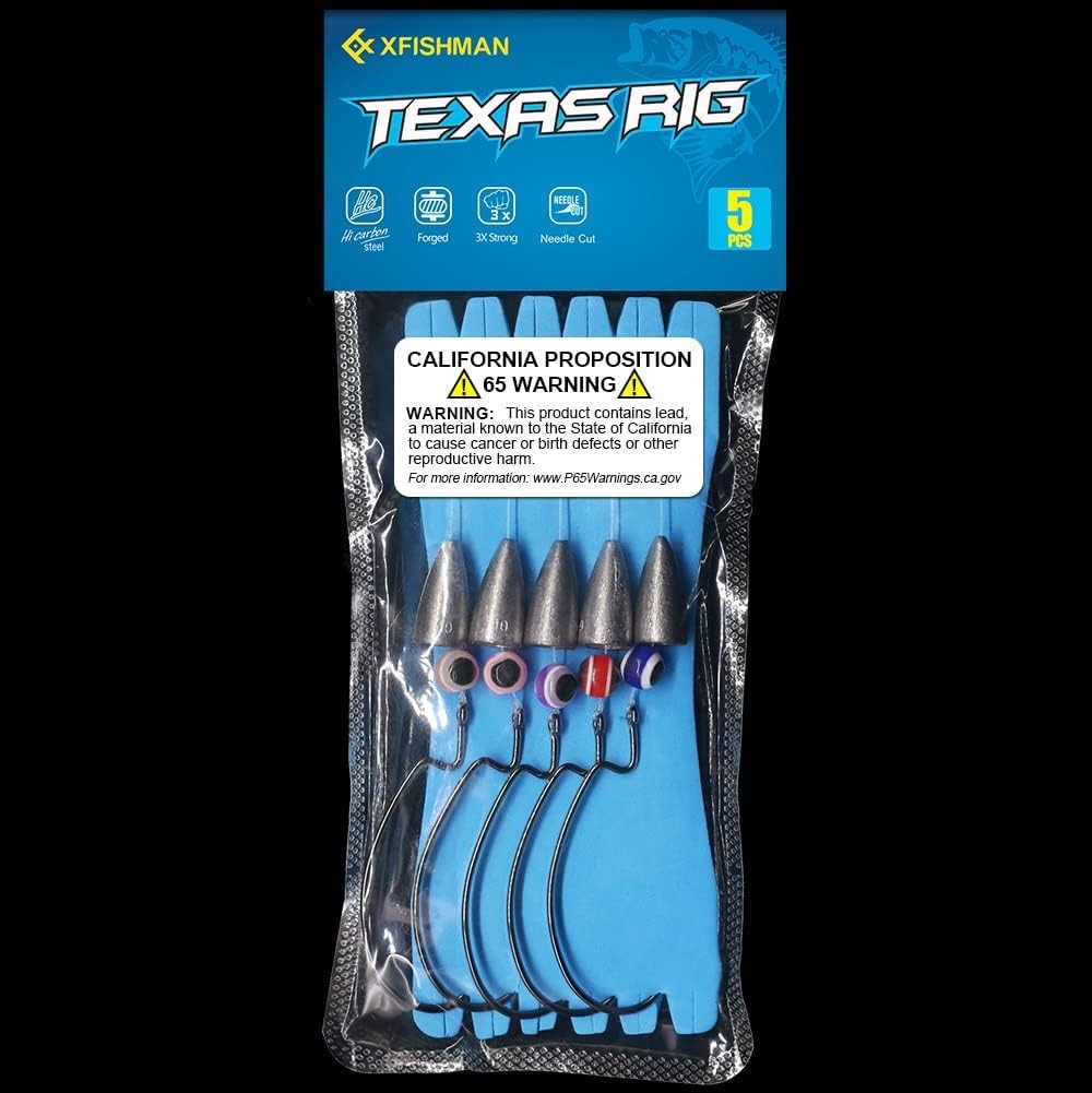 #1 Hooks-3/16 oz Weight-5pcs, Silver, Assorted