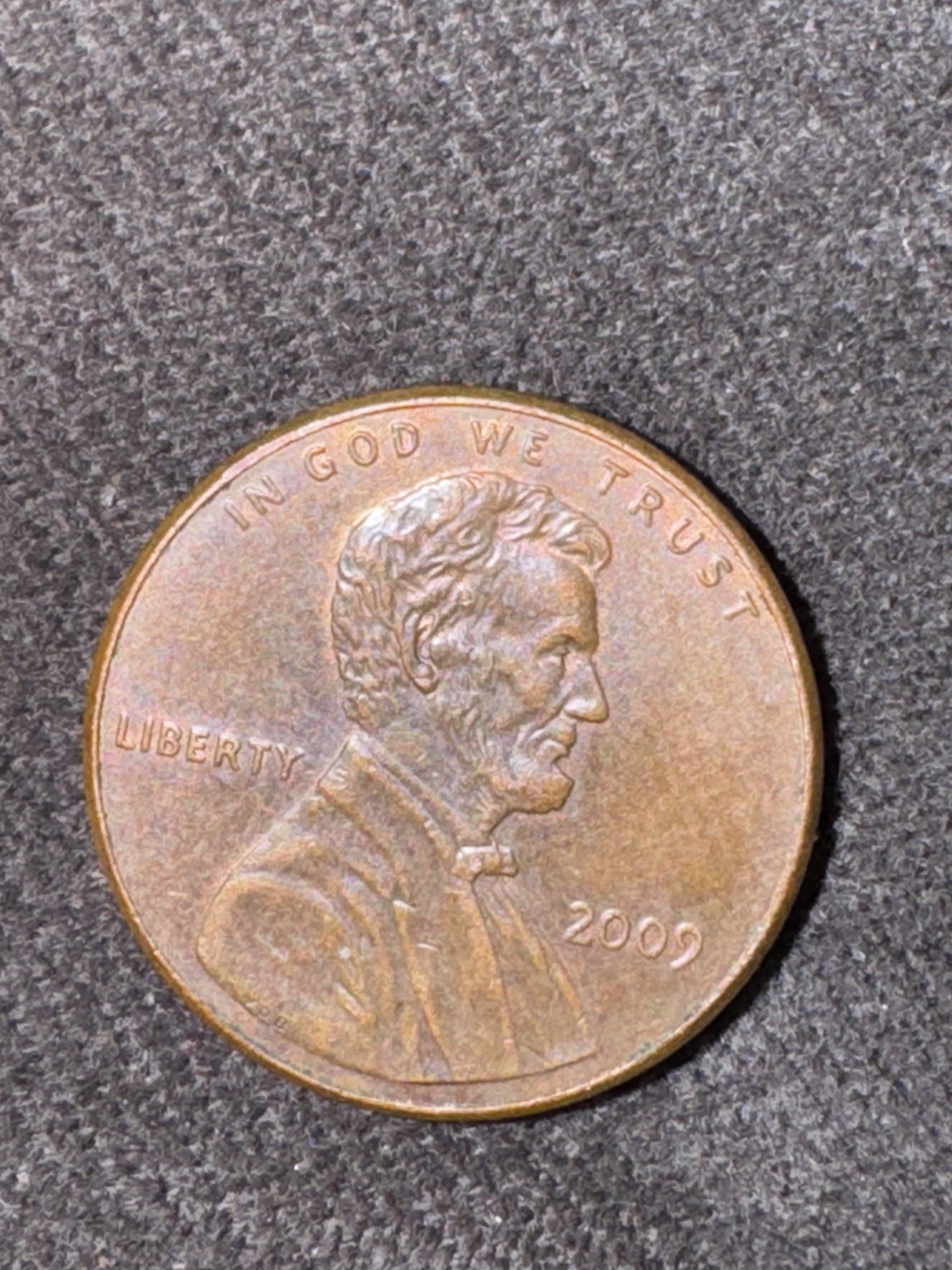 RARE 2009 No Mint mark error Lincoln Memorial Penny PREFECT CONDITION