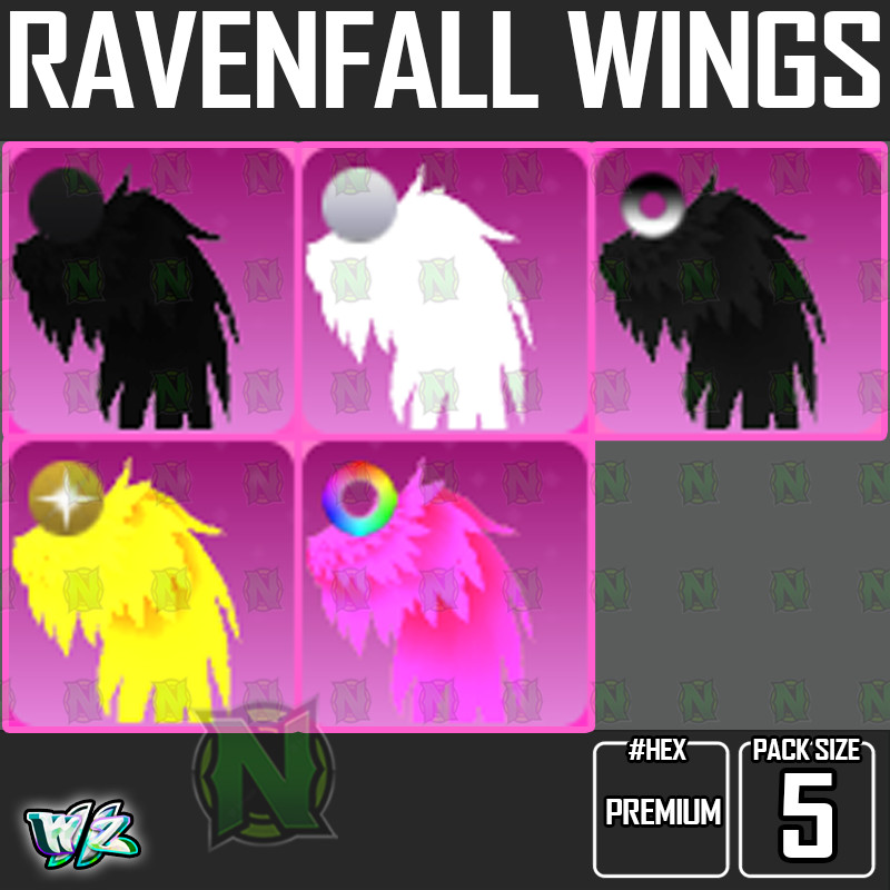 World Zero WZ - 5 PACK - RAVENFALL WINGS