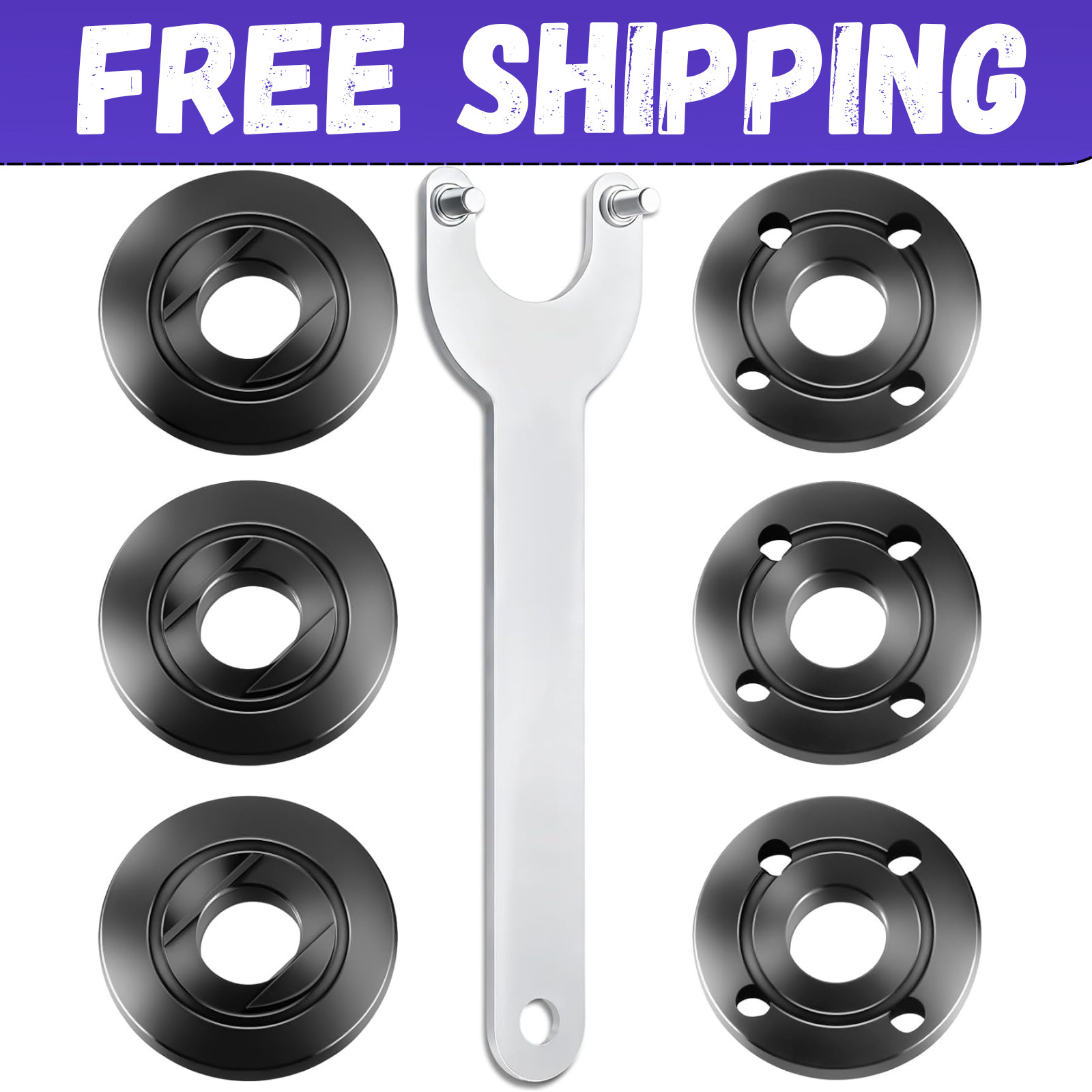 Grinder Flange Lock Nut Wrench Fit Milwaukee Dewalt Makita 4-1/2"5" 5/8-11 Parts