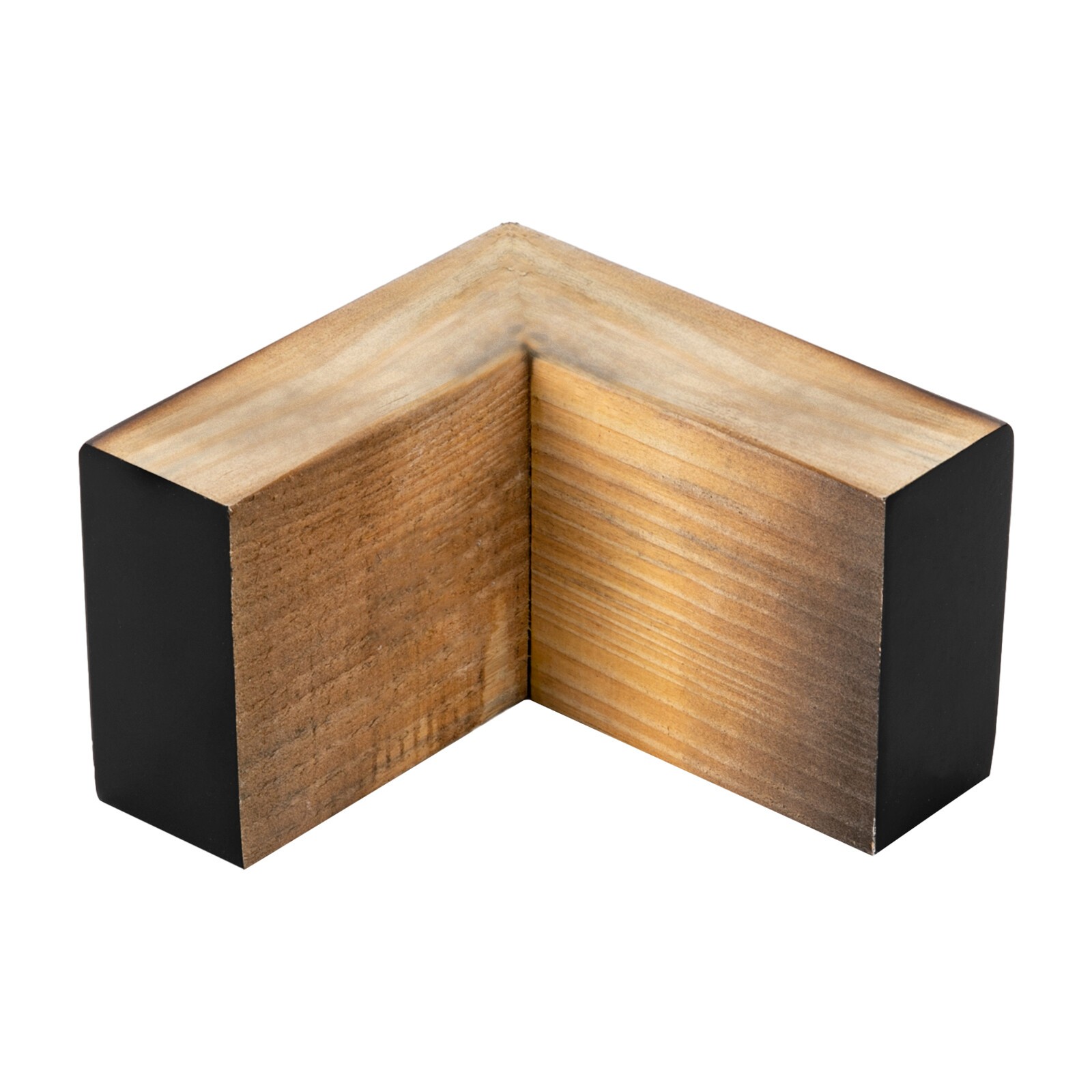 4PC 5.9*5.9''Wood Furniture Legs Wooden L shape For Furniture Coffee Table feet