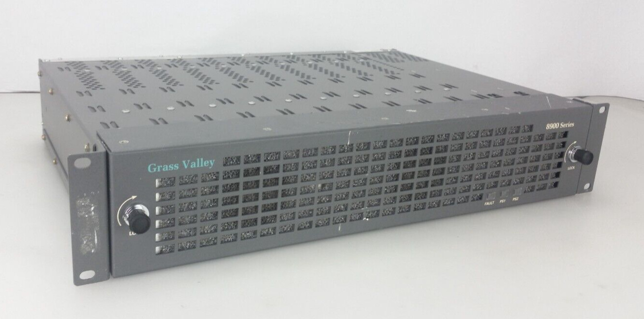 Grass Valley Group 8900 Series Signal Processing System W/ Carts