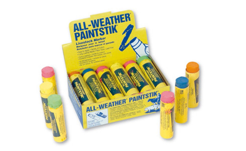 All Weather Paintstik Paint Sticks Livestock Markers Swine Cow LOT 12 Fluo Pink