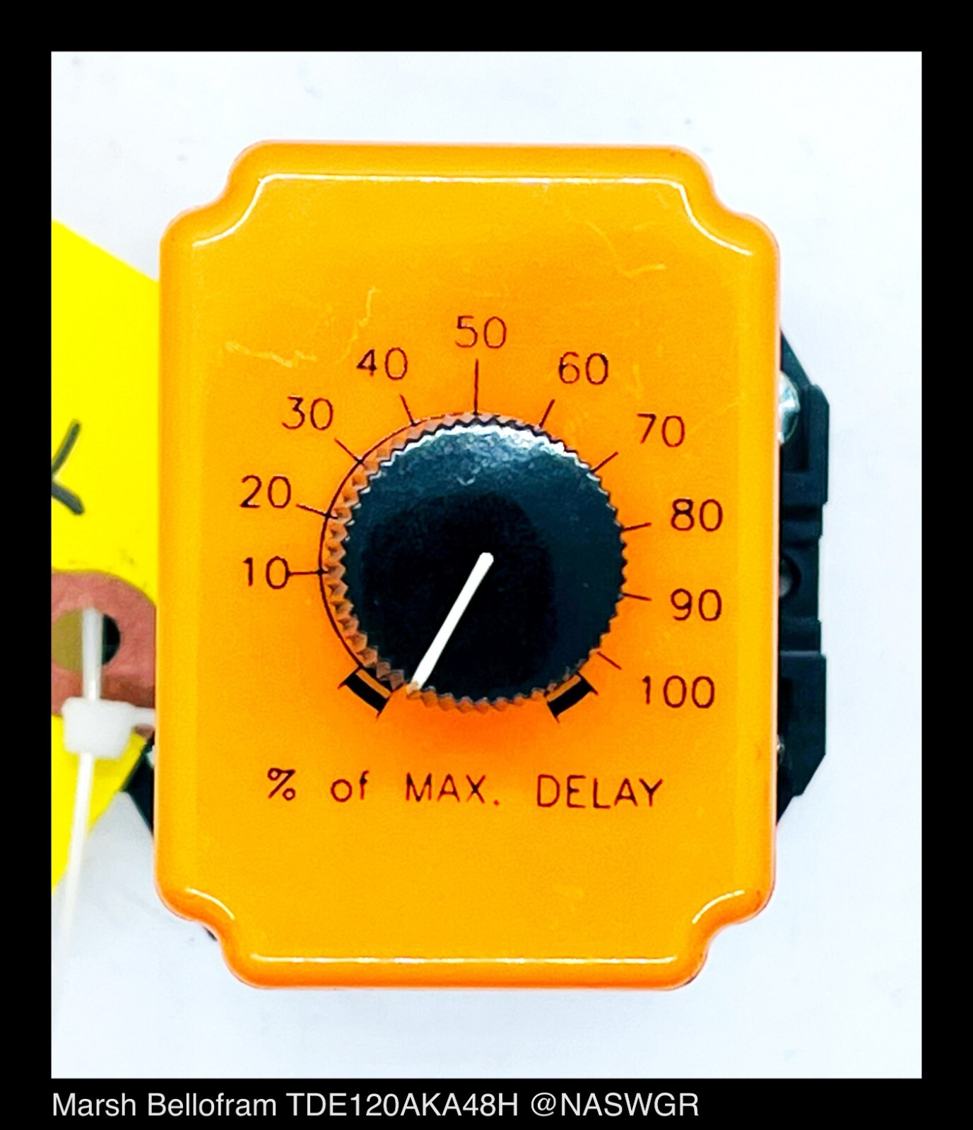 Marsh Bellofram TDE120AKA48H time relay ~ used, cleaned & inspected