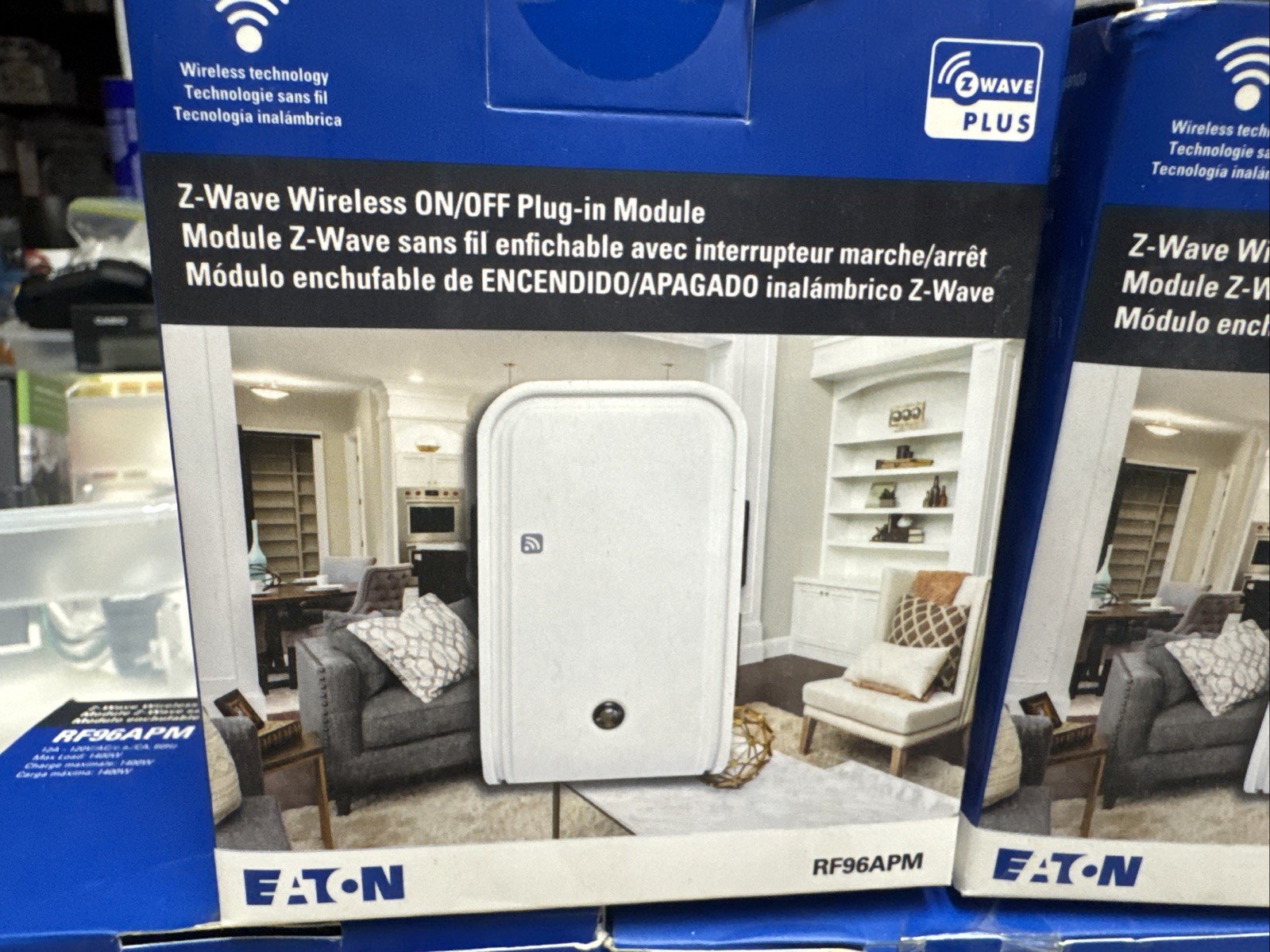 Eaton Z-Wave Wireless ON/OFF Plug-in Module (RF96APM)