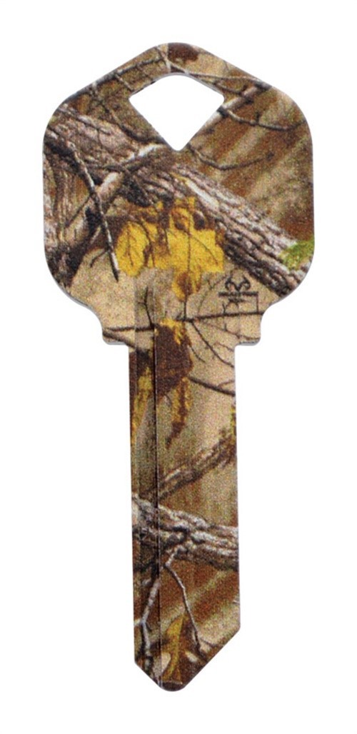 Hillman 713154 Green and Brown Brass House/Entry Blank Key # 66 (Pack of 6)
