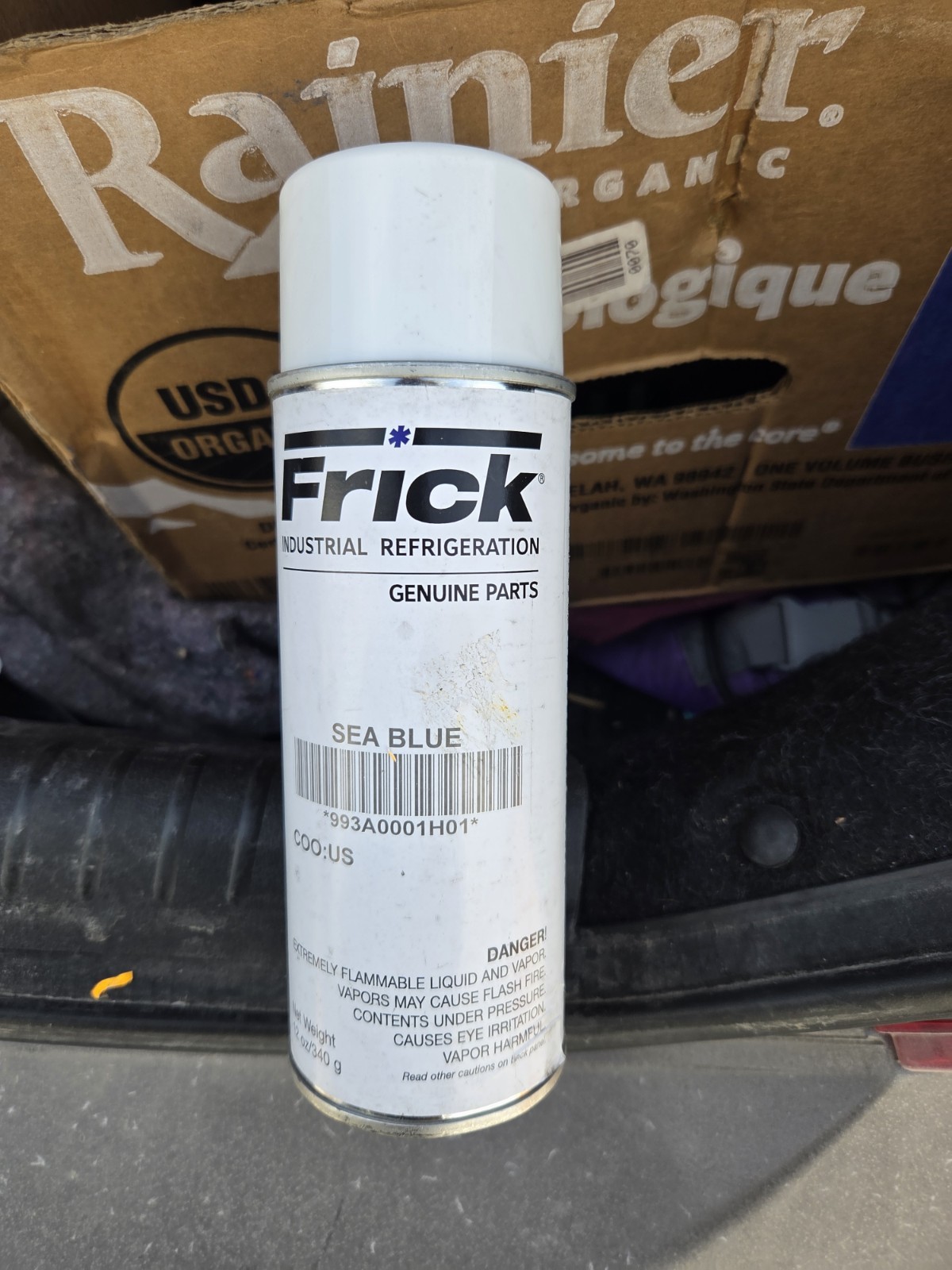 993A0001H01 Frick F/Blue Spray Paint - 12 oz