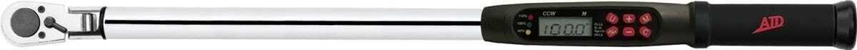ATD-12559 3/8" DRIVE FLEX HEAD ELECTRONIC TORQUE WRENCH PLUS ANGLE