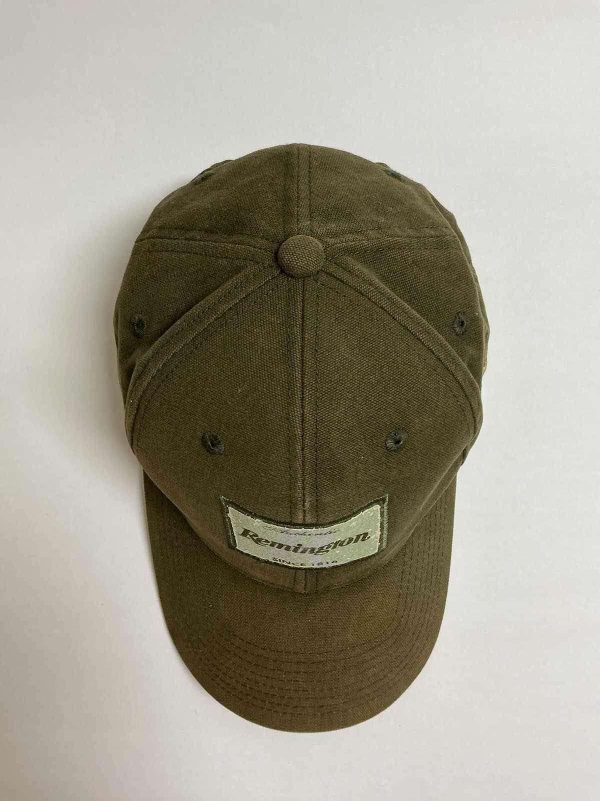 REMINGTON Baseball Cap Green Patch Adjust America's Oldest Gunmaker OSFM Vintage