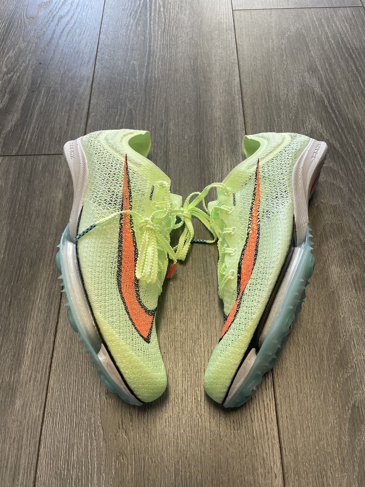 Nike Air Zoom Victory Barely Volt Track Spikes Orange CD4385-700 Men's Size 9