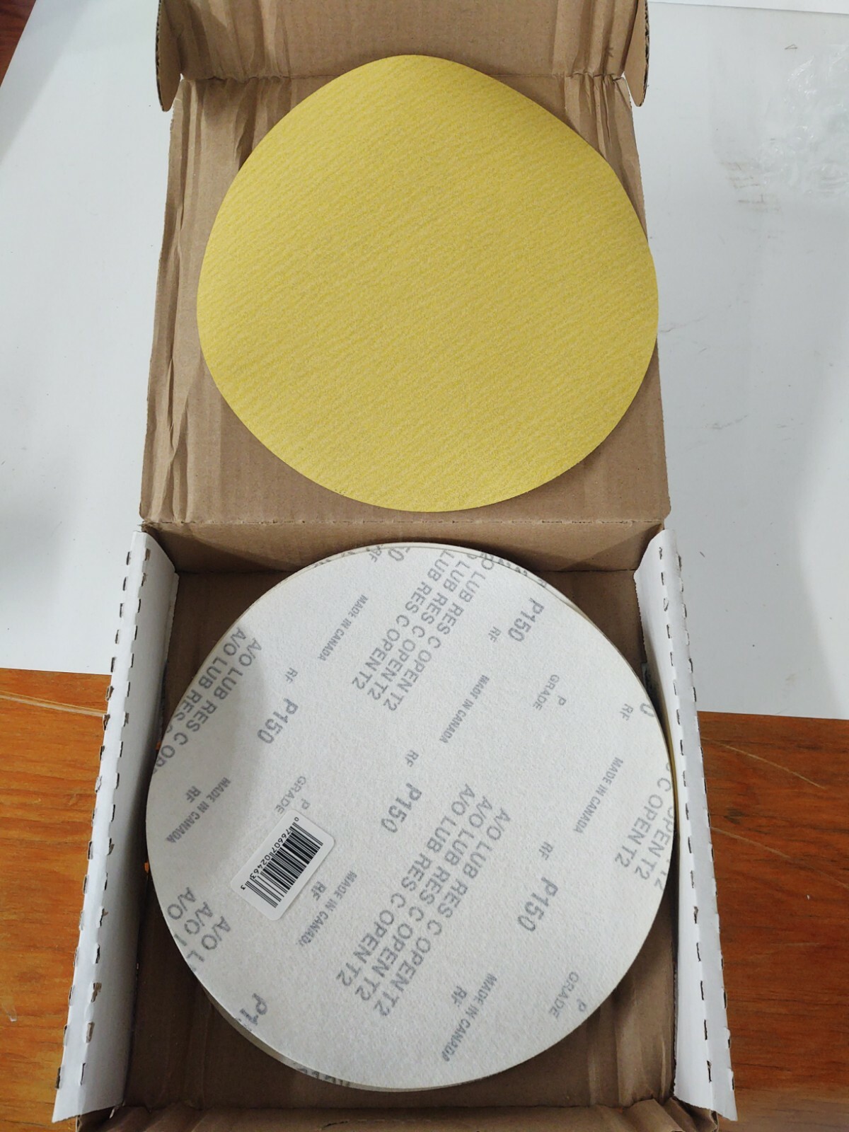 Lot of 15 - Norton Porter Cable 7800 Drywall Sander Discs P150 (07660702463)