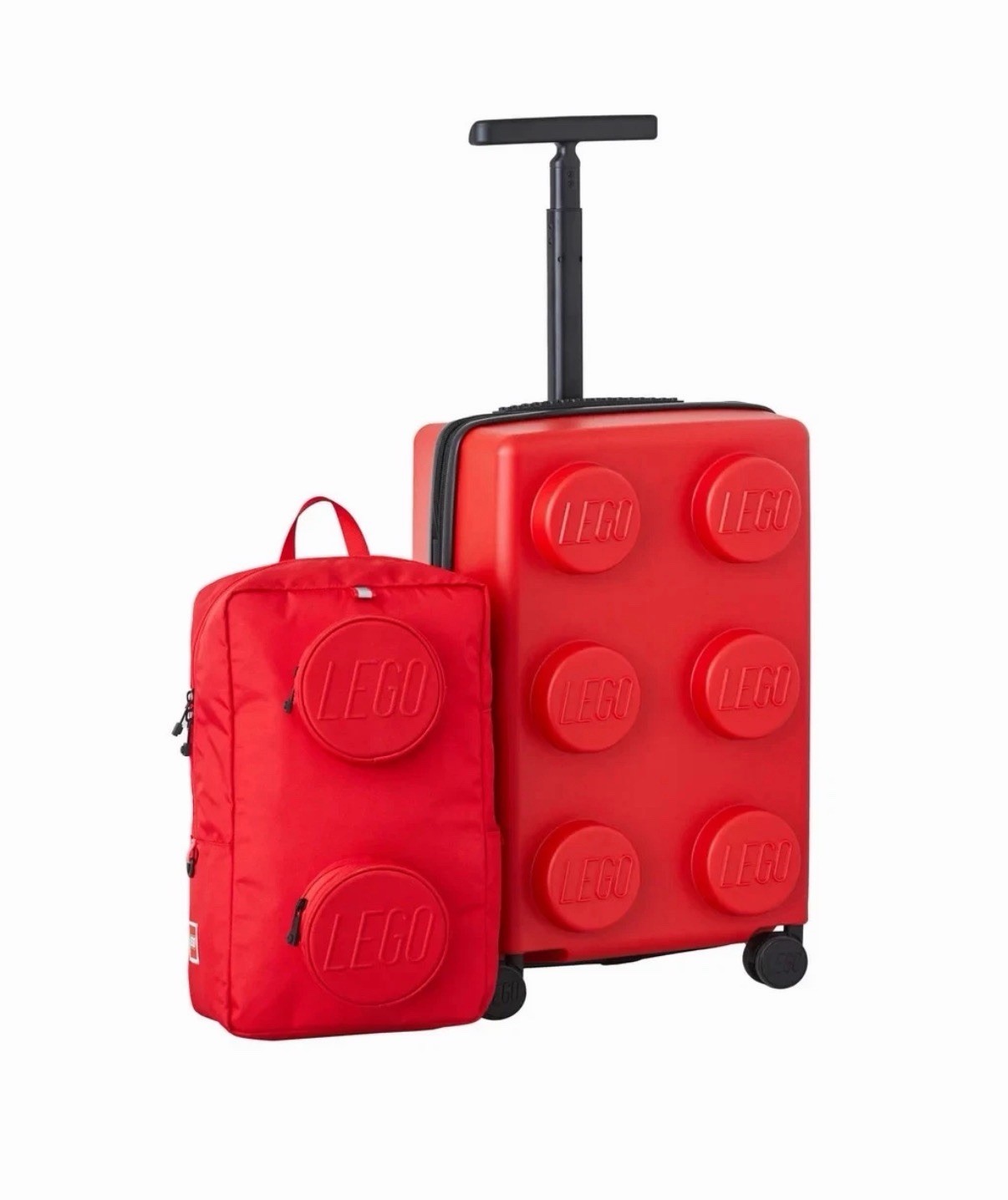 🔥BRAND NEW LEGO Carry-on & Backpack Luggage Set Red