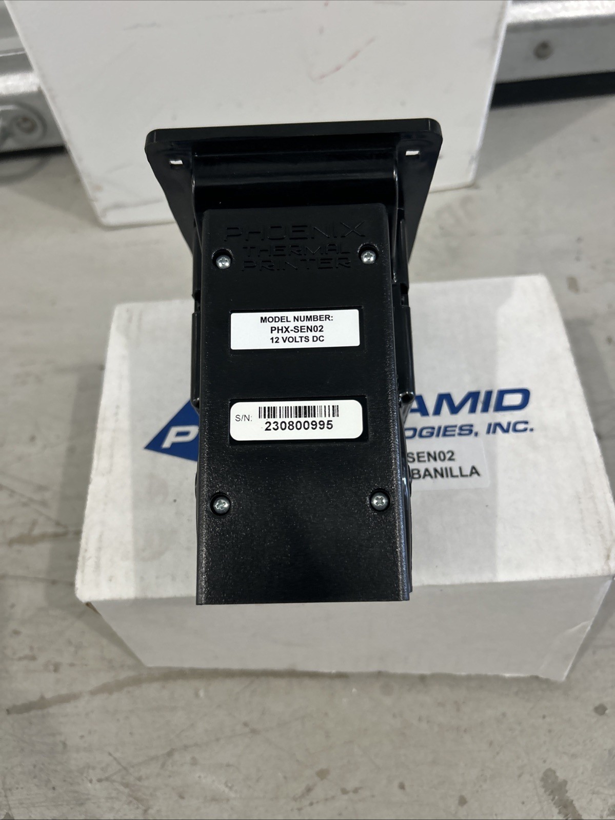 Pyramid Technologies Ticket Printer PHX-Sen02 | Dipset - Banilla - TESTED