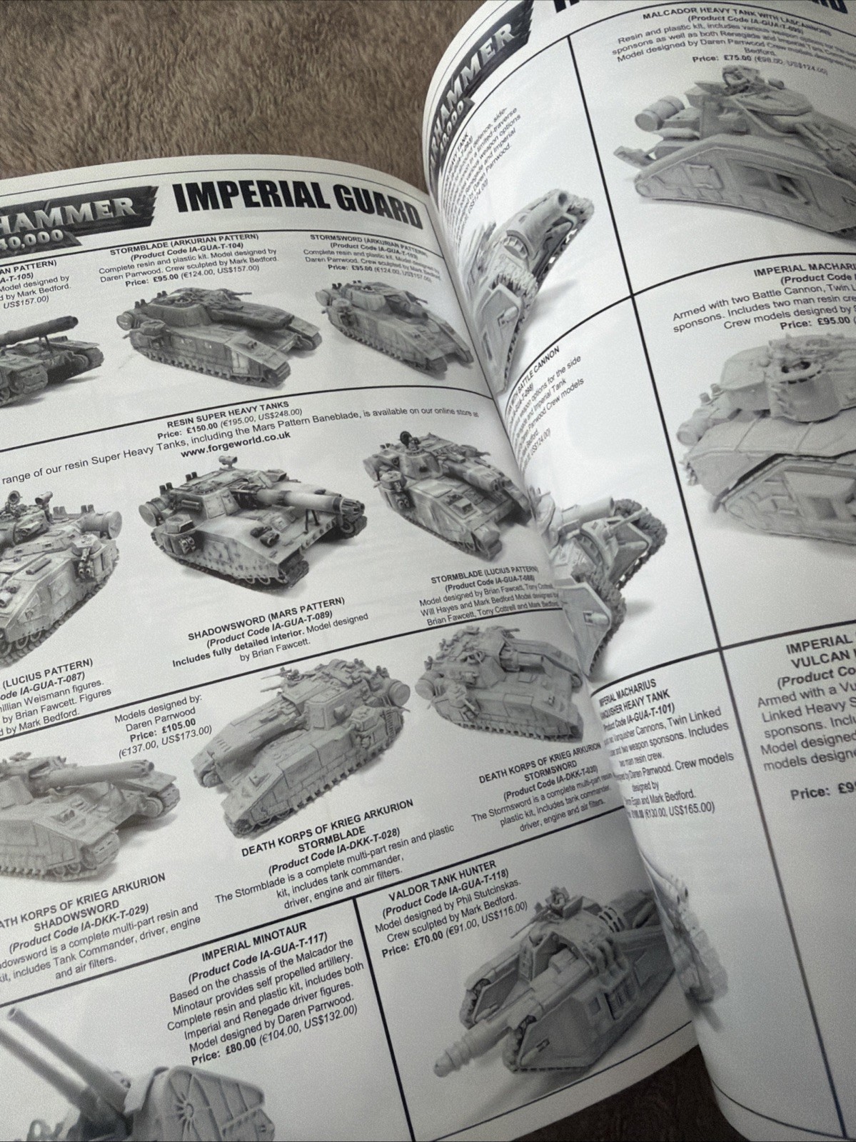 Forge World 2010 Catalogue/Catalog