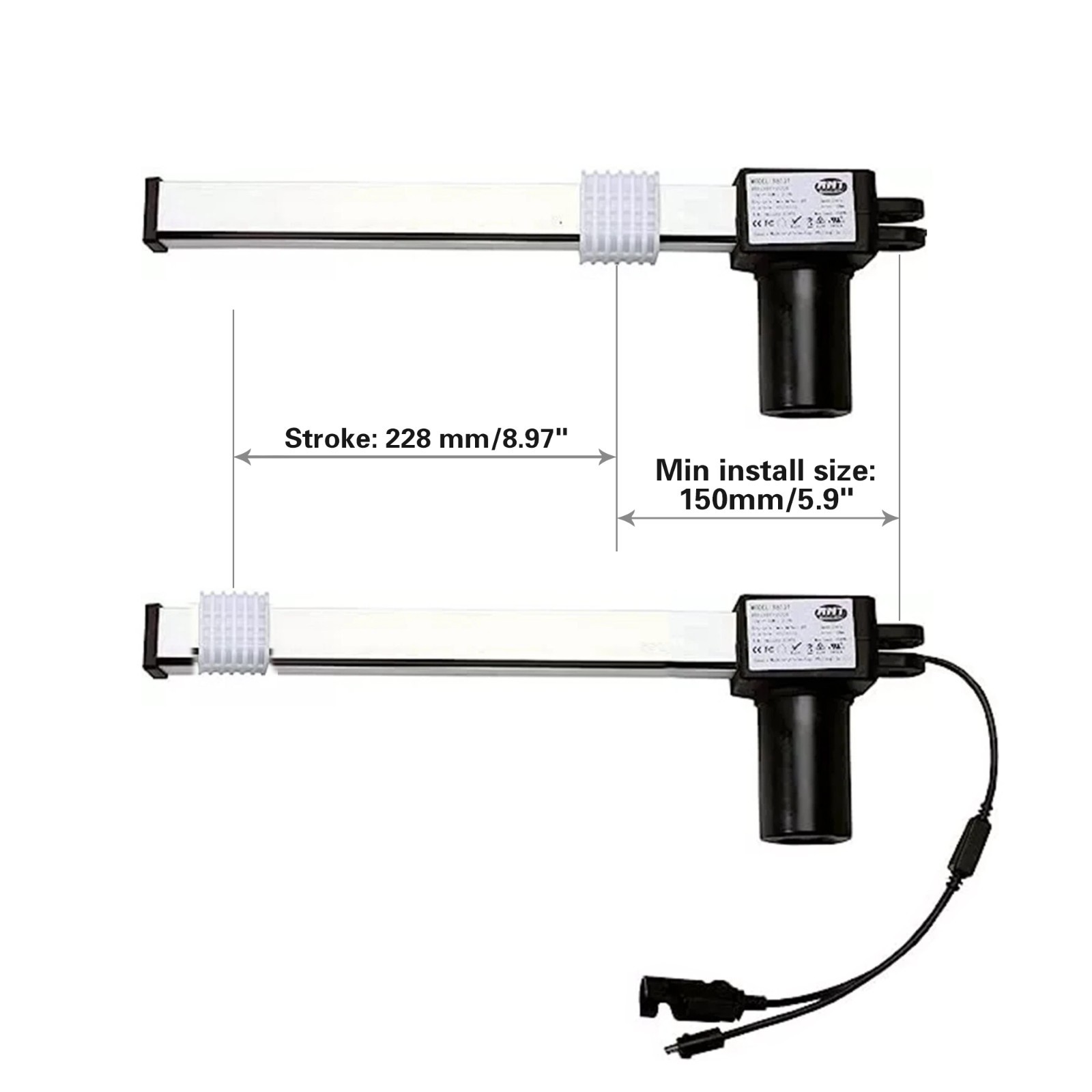 Lift Chair Linear Actuator Power Recliner Motor Model R8121 R812101150228