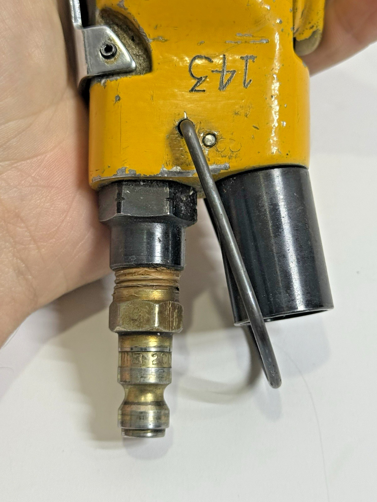 Vintage Uryu UX-500SD Hydraulic Inline Pulse Air Screwdriver No. 673243 UNTESTED