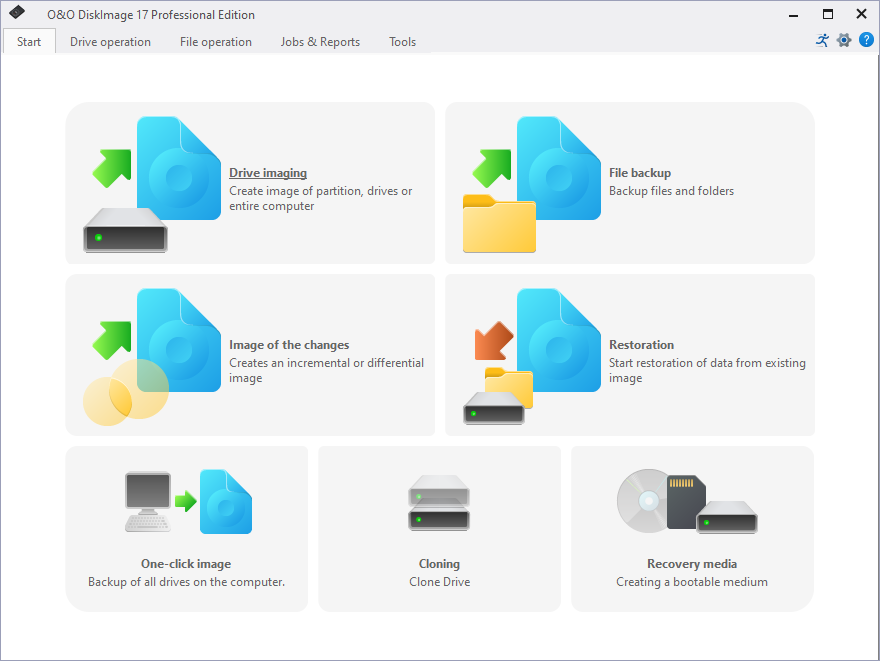 O&O DiskImage 17 Professional Edition