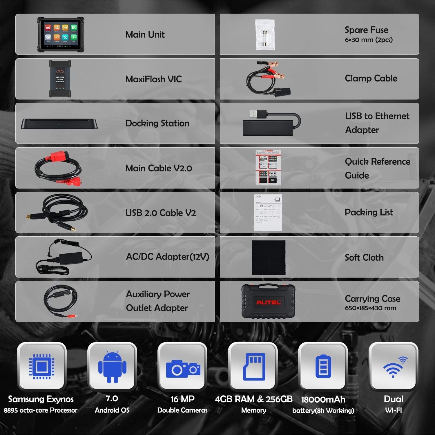 Autel MaxiSys ULTRA Lite 2-Year Update Diagnostic Scanner Programming +40+ Reset