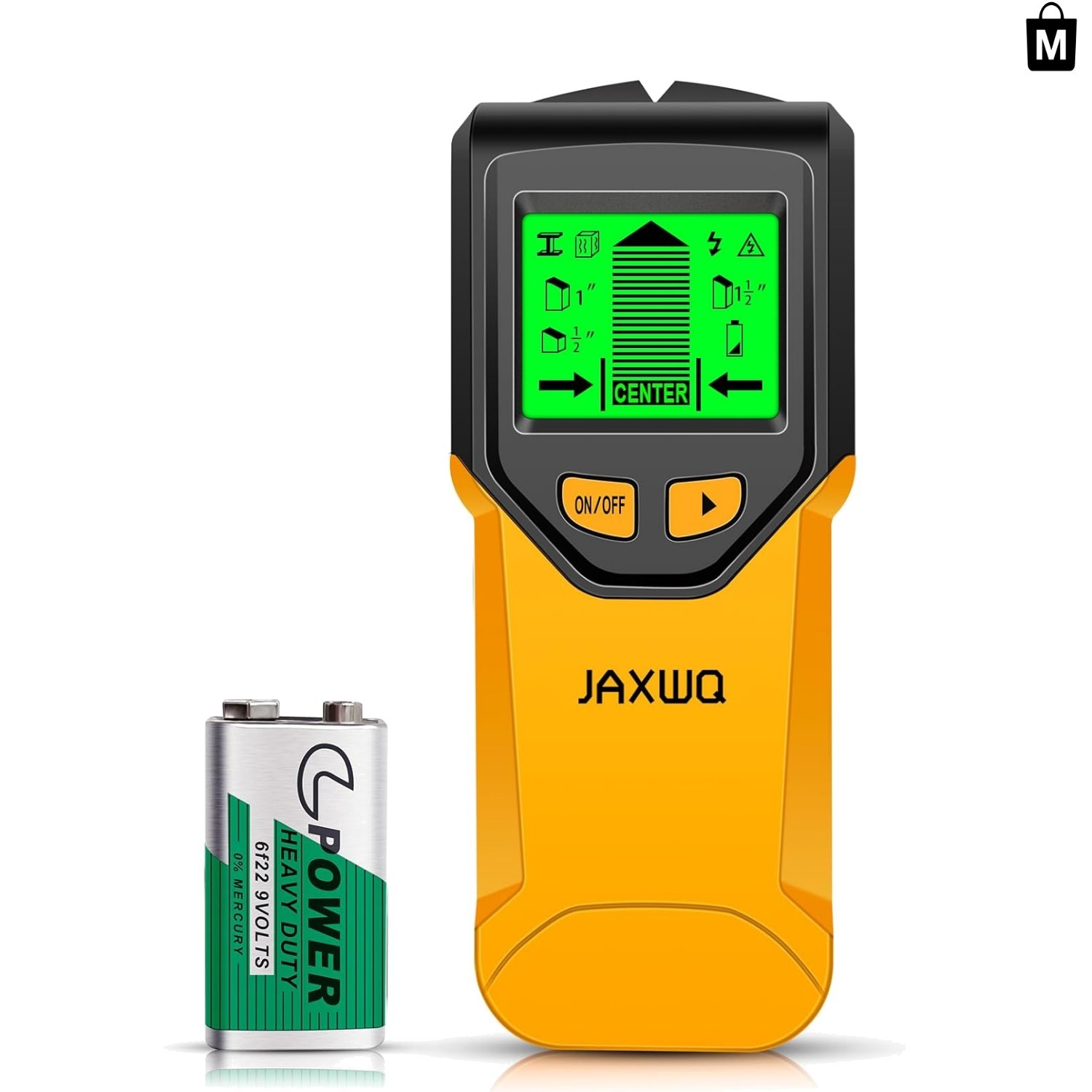High-Visibility Stud Finder with Multiple Scan Modes for Enhanced Home Safety