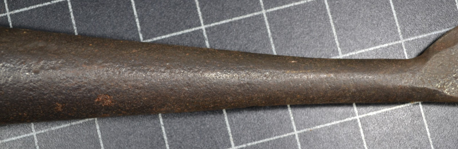 BARK SPUD - BLACKSMITH MADE - ALL ORIGINAL