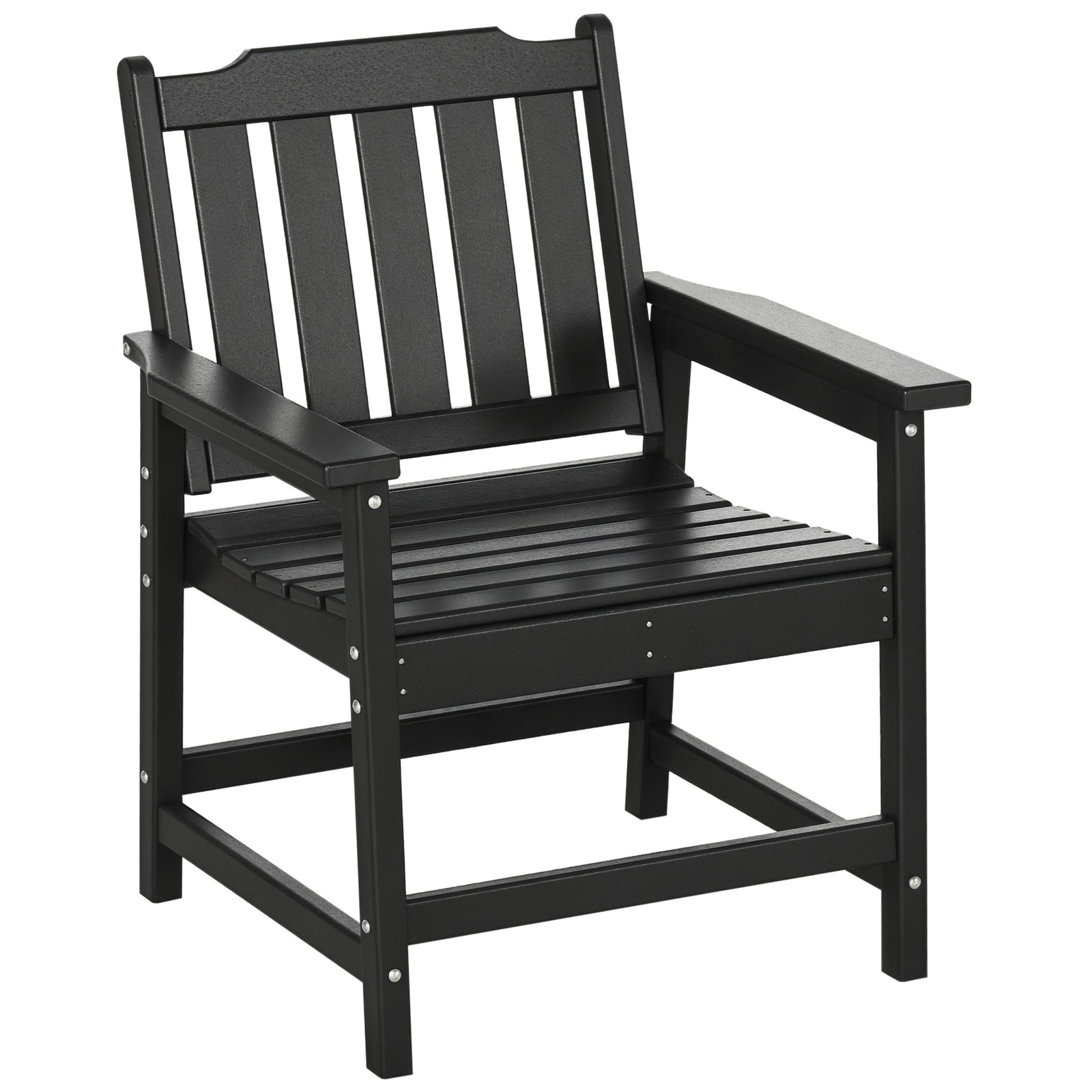 Outdoor Patio Dining Chair Heavy Duty Weatherproof Garden Seat