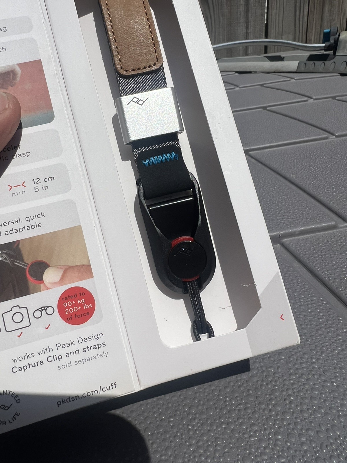 Peak Design Cuff Camera Wrist Strap (Ash)