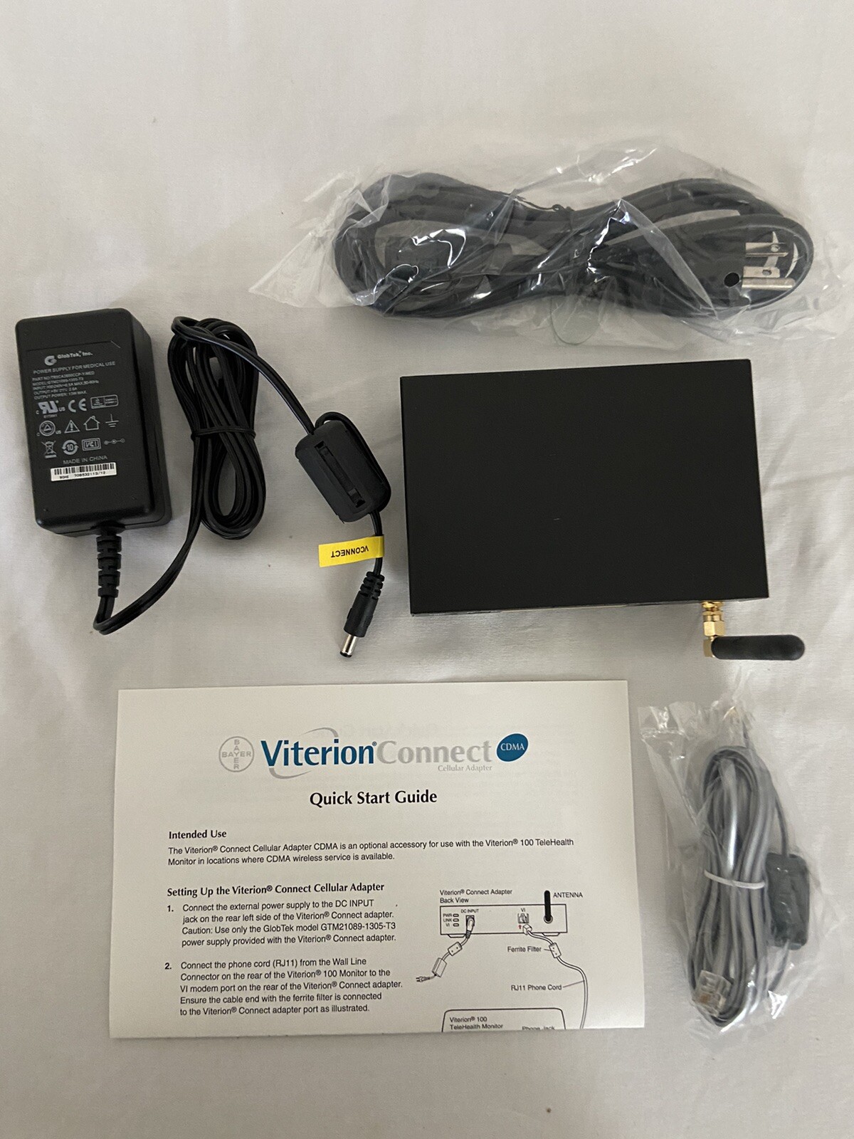 Viterion Connect Cellular Adaptor CDMA "FREE SHIPPING"
