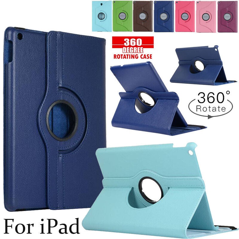 Fr iPad 10th 11th Gen A16 Air 11 M3 M2 Case Leather Rotating Stand Flip Cover}