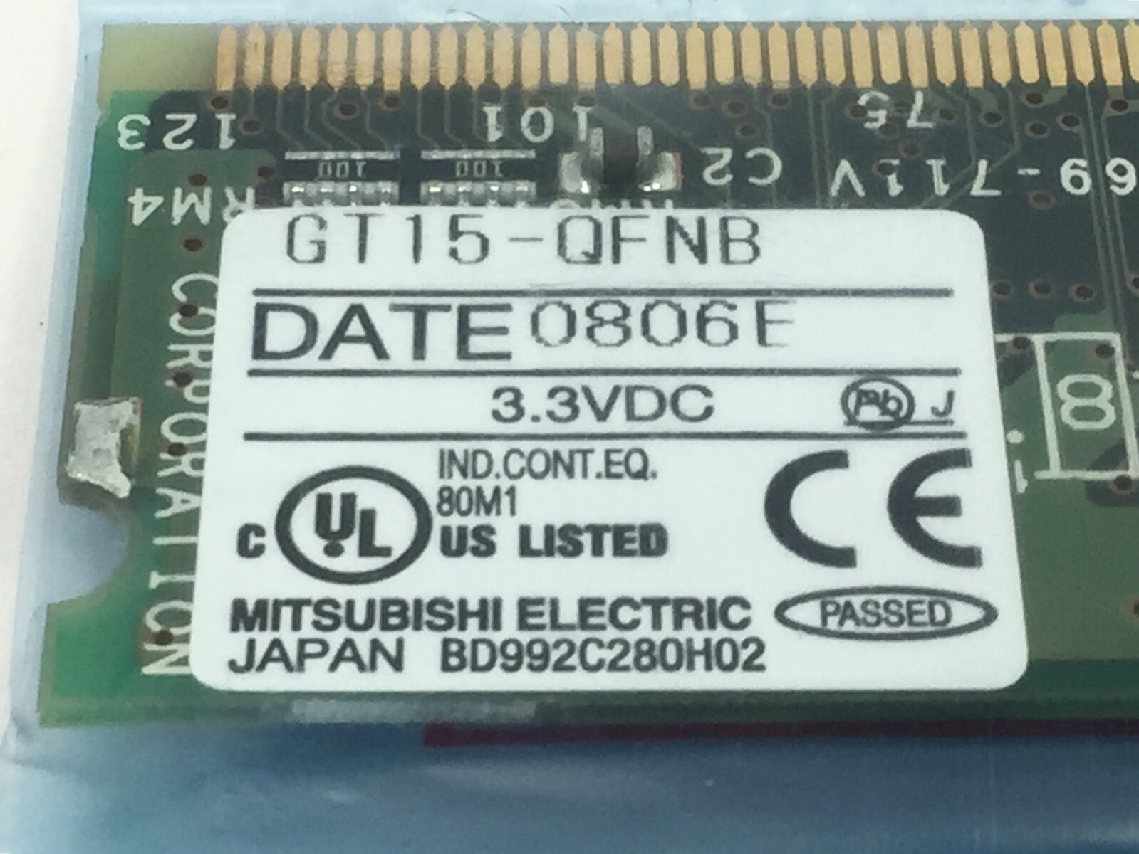 Mitsubishi GT15-QFNB Memory Card