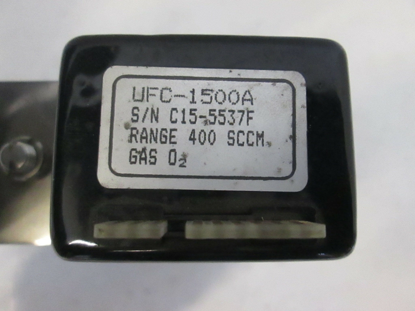 Unit UFC-1500A, Mass Flow Controller MFC, O2, 400 SCCM, Used