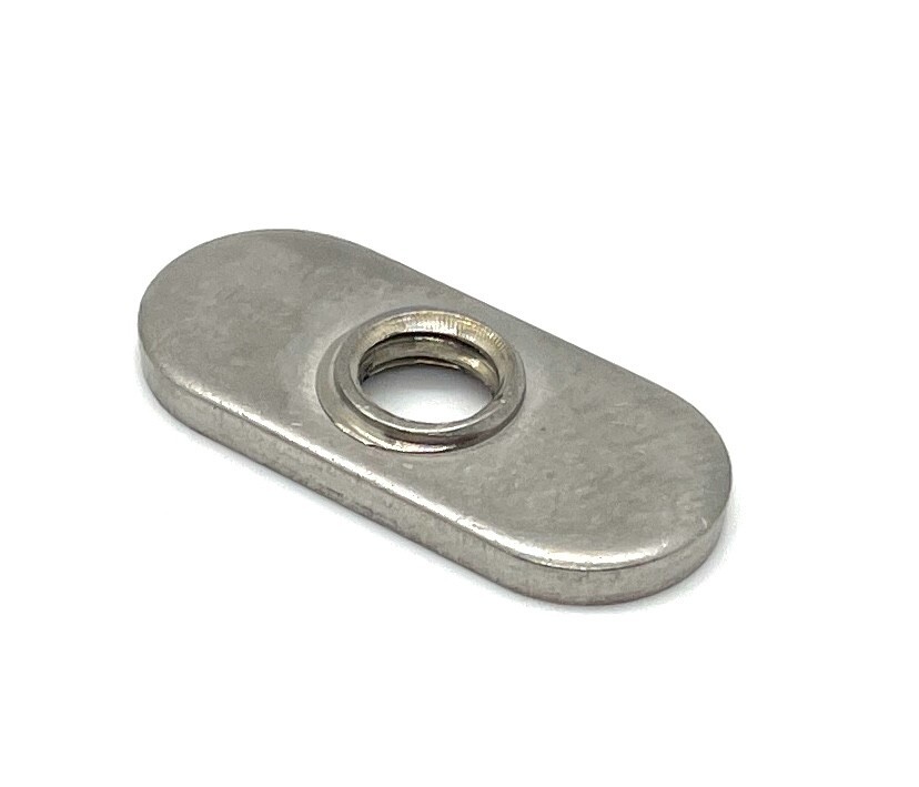 Slide in T-nut 1/4-20 Tap | 100 pcs | Stainless | 10 Series Aluminum Extrusion