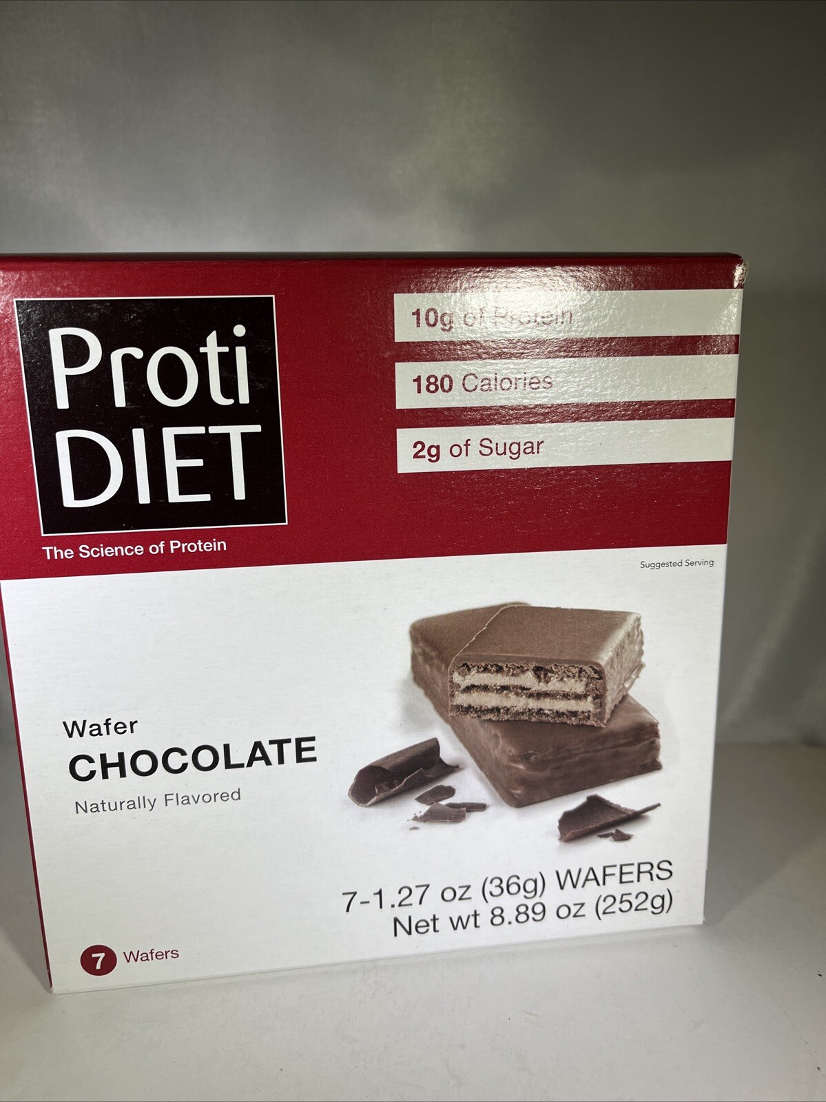 Proti Diet Chocolate Wafer Bar Meal Replacement seven pack