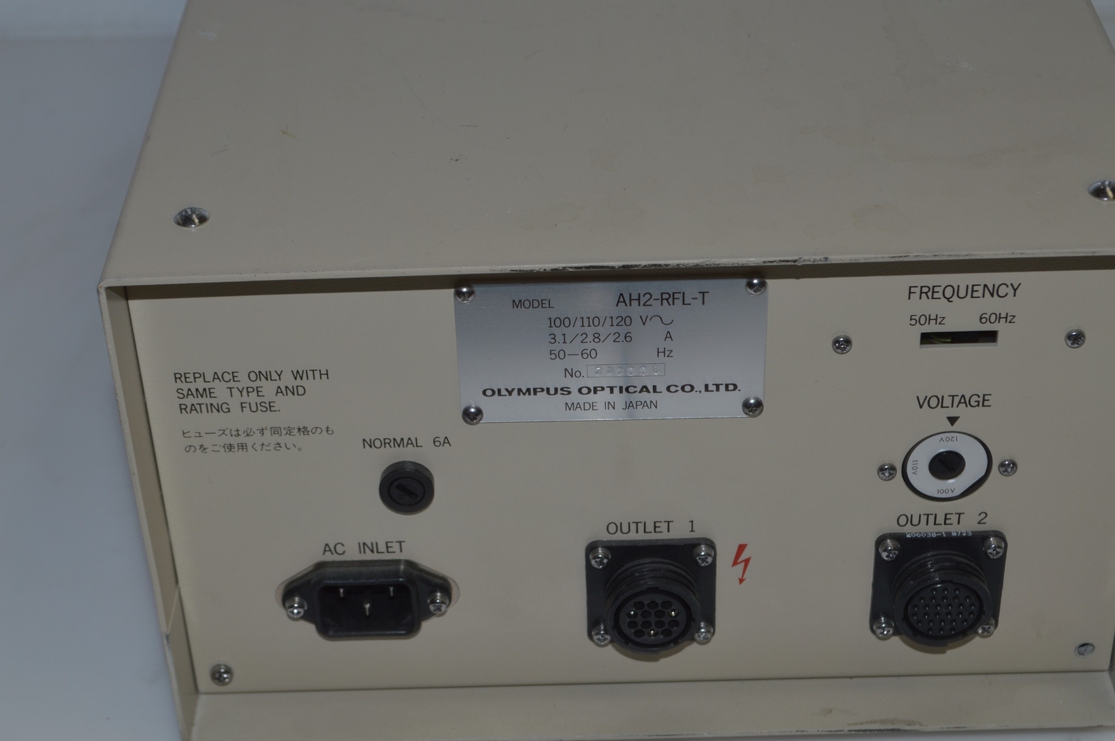 Olympus Ah2-rfl-t Power Supply Unit for Microscope Light Source (AVV12)