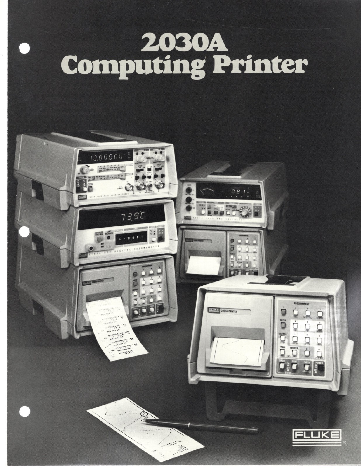 Fluke 2030A Computing Printer