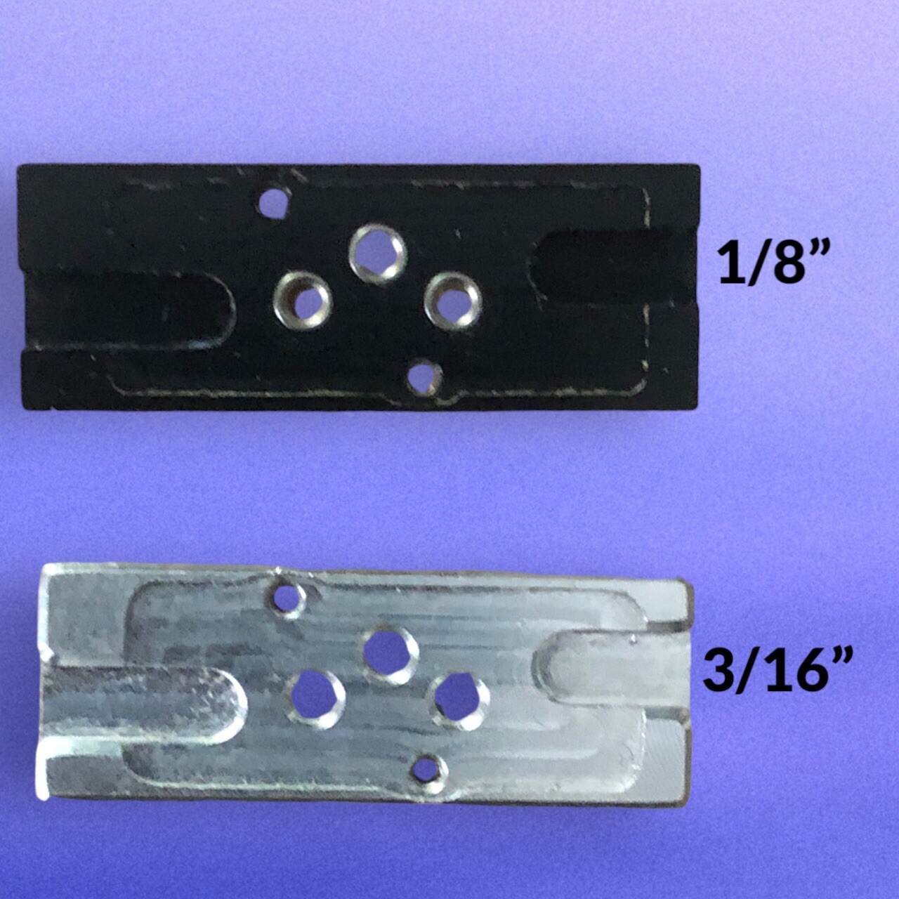 (2) New Designz NDZ Planet Eclipse PE Autococker E2 eBlade Solenoid Manifold Raw