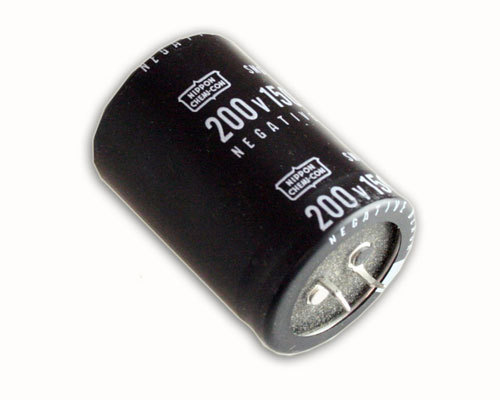 8pcs 1500uF 200V Radial Snap In Mount Electrolytic Aluminum Capacitor 85C 200VDC