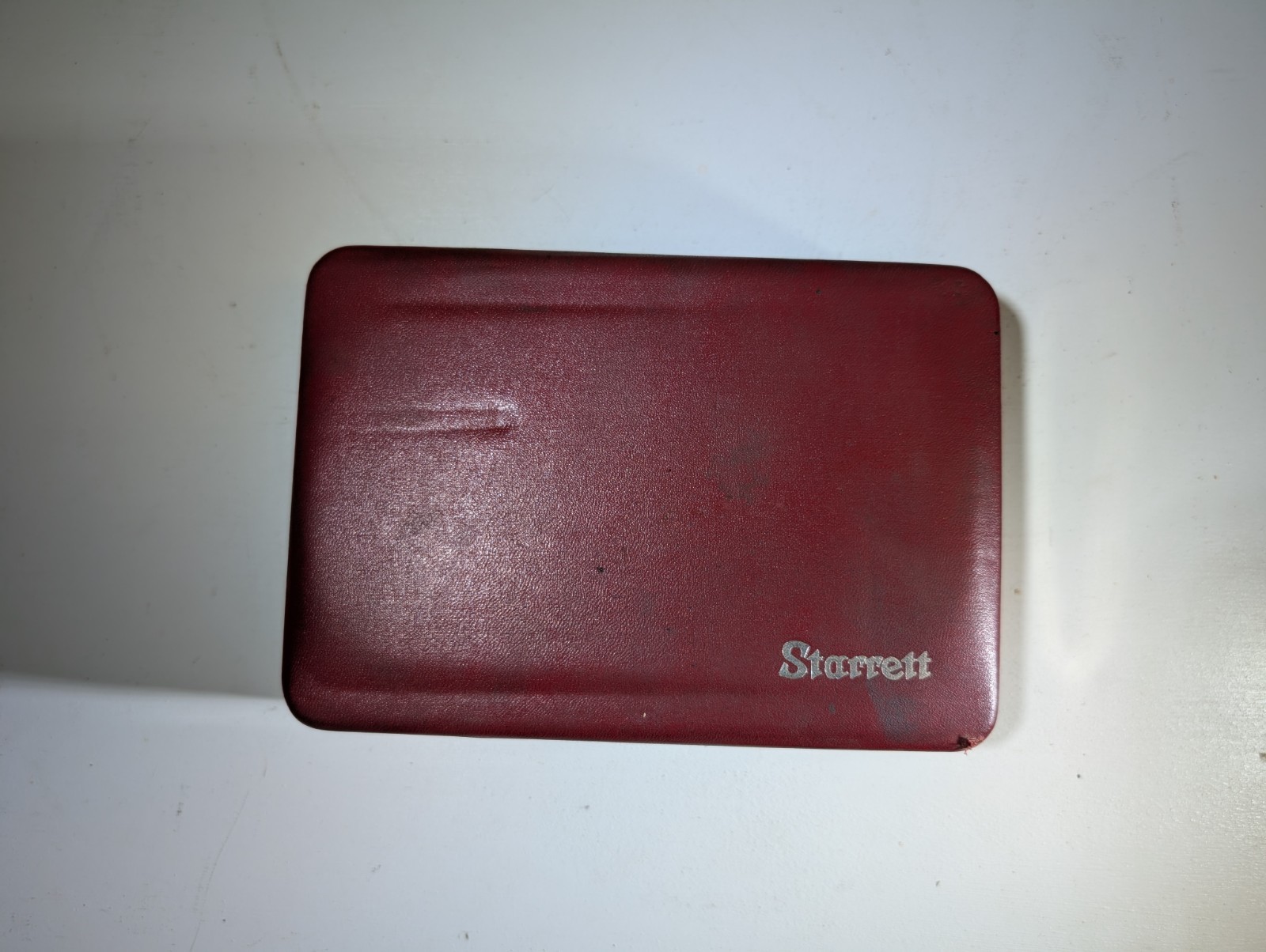 Starrett 709A Dial Test Indicator Black Dial Face .0005 With Orginal Case