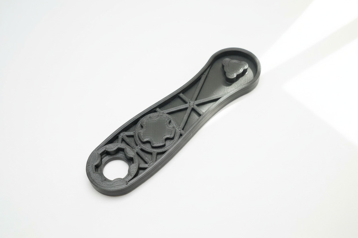Wrench for Obsidian 9/45 End Cap Piston Tri-Lug Multi Tool Non-Marring Tool