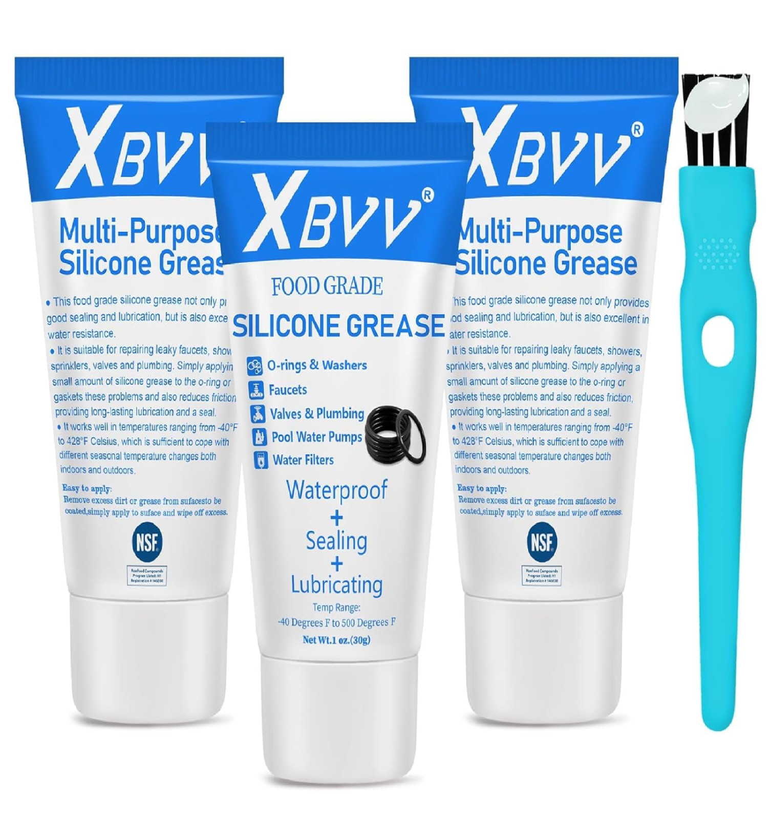 Food Grade Silicone Lubricating Plumber Grease for Waterproof Faucet Pool Filter