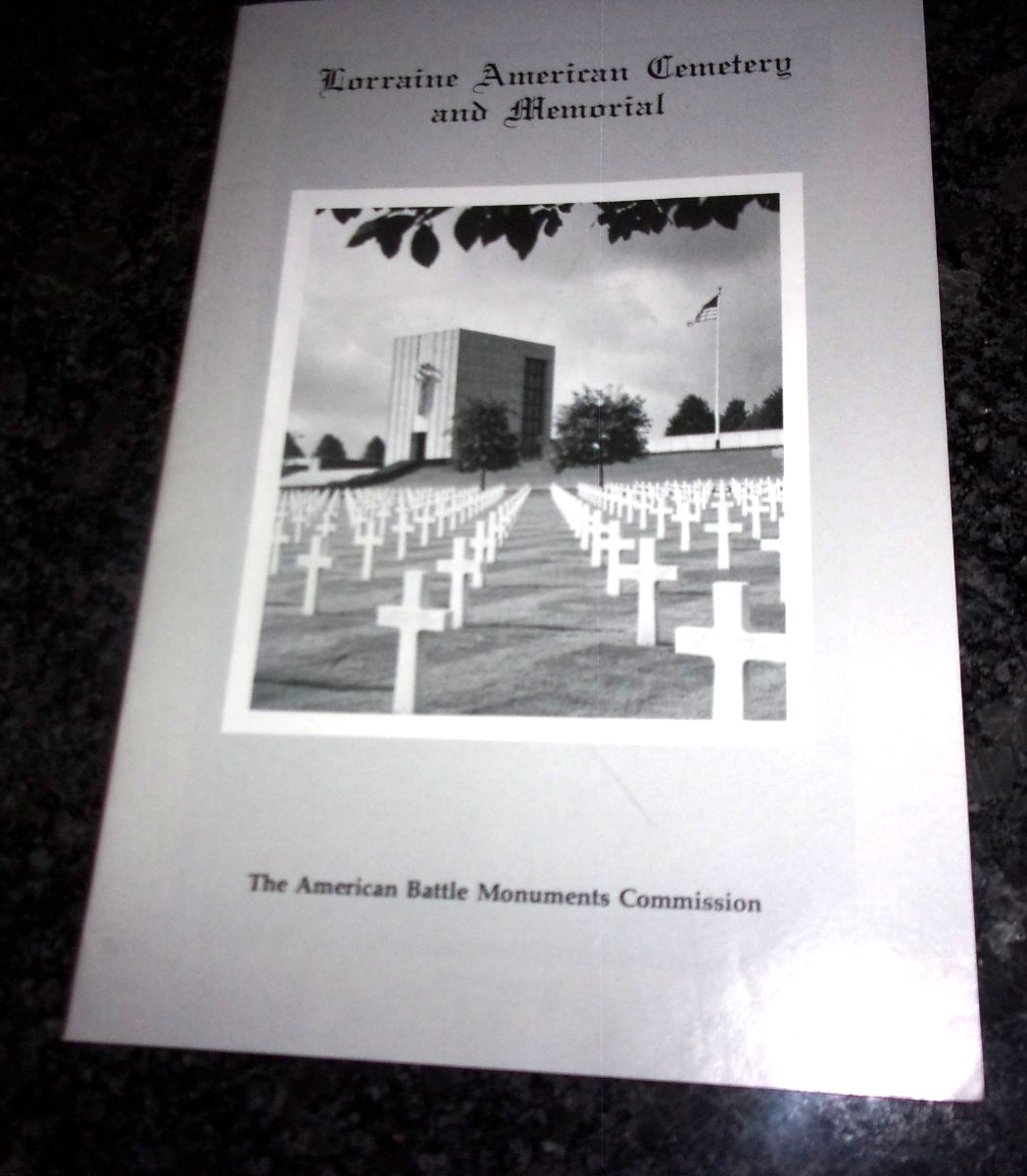 LORRAINE-FRANCE -American Cemetery Memorial - The American Battle Monuments Book
