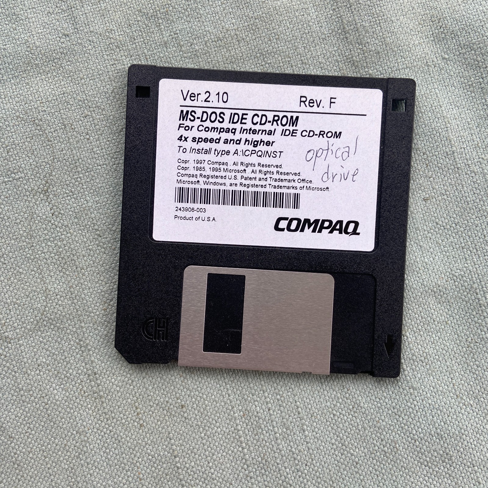 Software Drivers CD-Rom Adaptec Teac Compaq Future Toshiba NEC ACER Reveal Setup