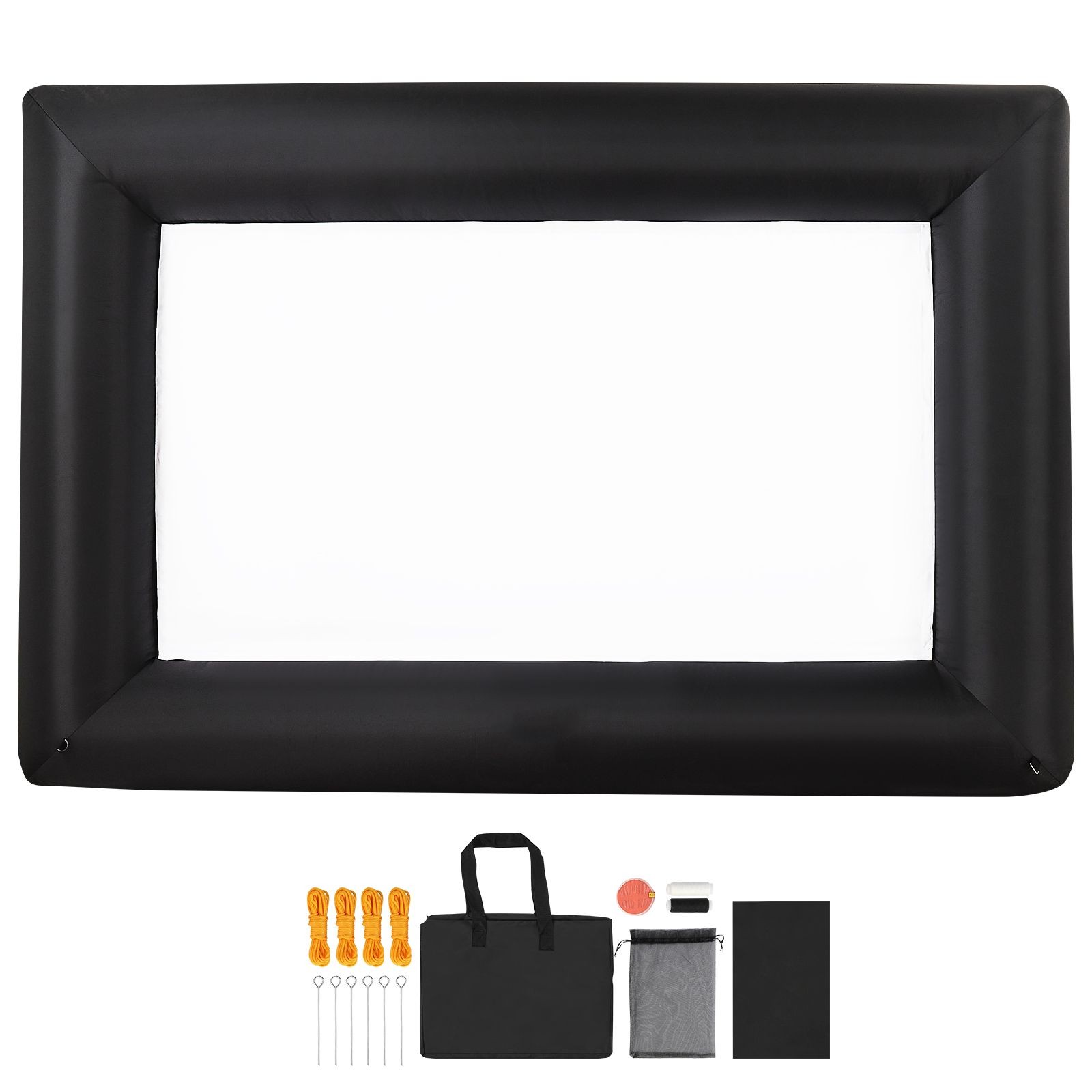 Inflatable Projector Screen 8.9x4.9ft 16:9, Waterproof OxFor Ford, Fast Setup