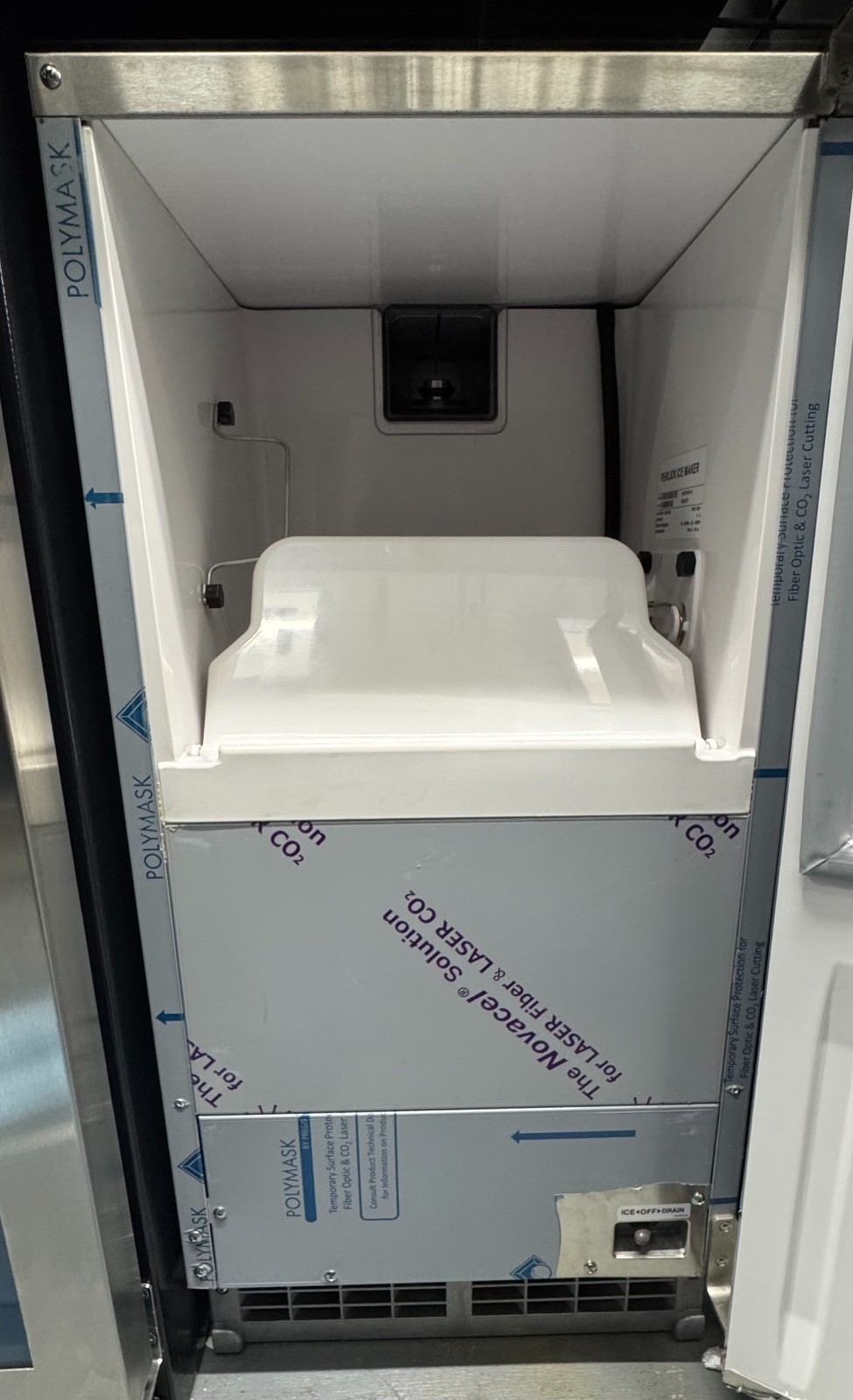 Perlick (ADA) Models H80CIMWAD 15 In Panel Ready Cubelet Ice Maker.
